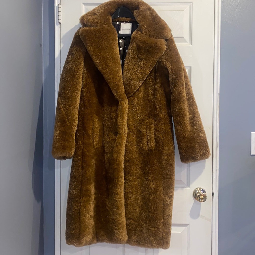 Chestnut color teddy coat
